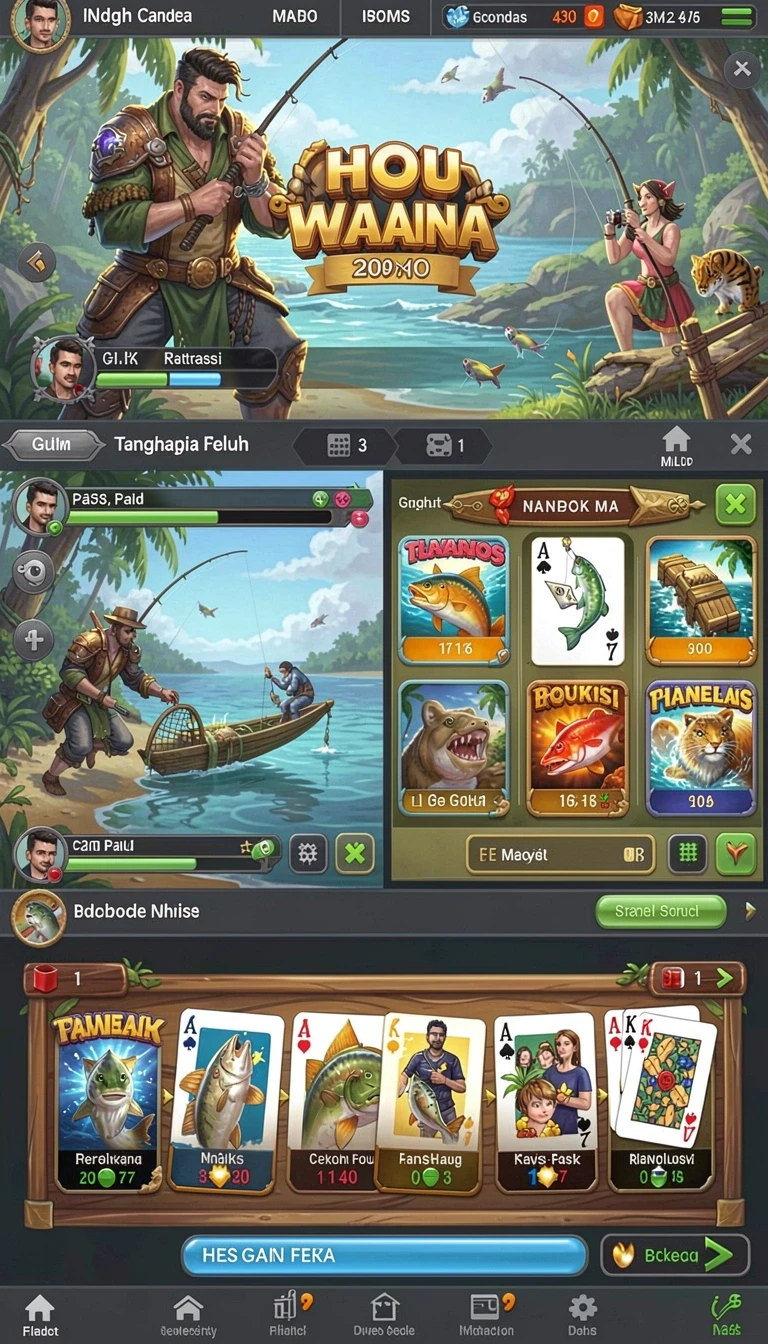 Beragam pilihan permainan menarik dalam aplikasi dewajitu App APK Terbaru.